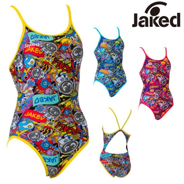 Jaked ジャケッド 競泳水着 練習用水着 レディース J-FORTEX ジェイ・フォルテックス ハイパーバックスーツ 競泳練習水着 2026年春夏モデル 830364F