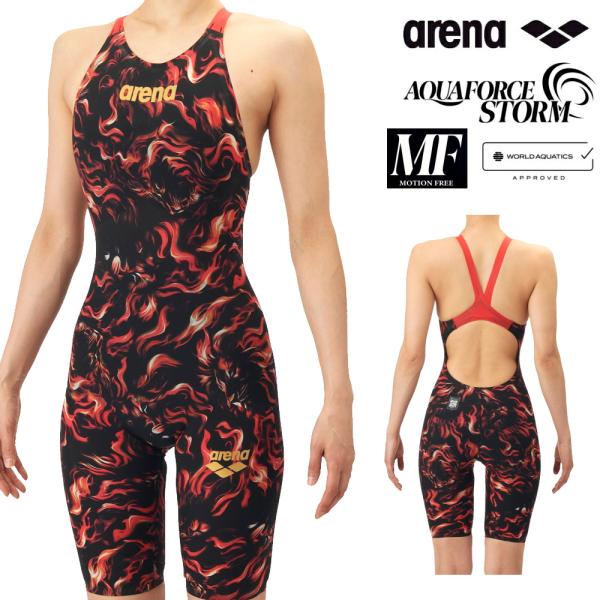アリーナ競泳水着 POWERSKIN Mサイズ FINAマークあり レディース 高速水着 レース水着 選手用