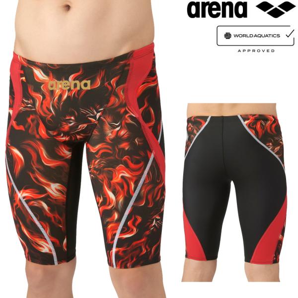 アリーナ ARENA 競泳水着 メンズ WA承認モデル レーシングスパッツ(ハーフレッグ) AQUA ADVANCED AQUA XTREME arena INDOMITUS AS5FRCS9M