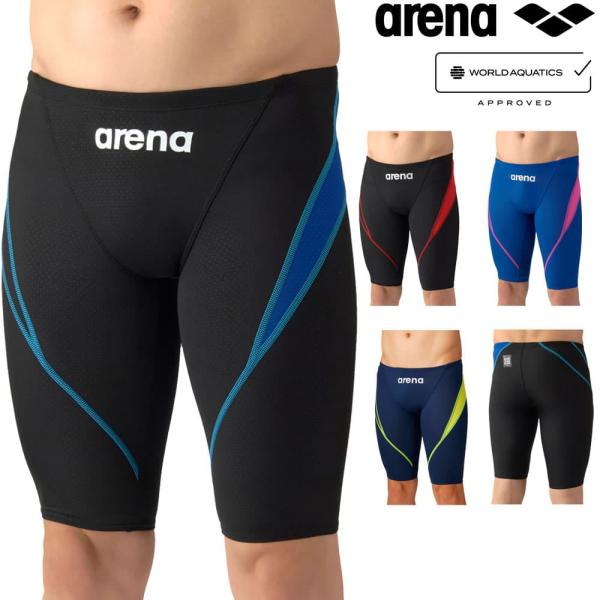 アリーナ ARENA 競泳水着 メンズ WA承認モデル AQUA ADVANCED AQUA XTREME レーシングスパッツ ハーフレッグ 2026年春夏モデル AS6SRC27M fina マーク あり