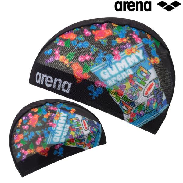 アリーナ ARENA 水泳 GUMMY EFFECTS メッシュキャップ スイムキャップ 水泳帽 水泳小物 2026年春夏モデル AS6SSCP5U