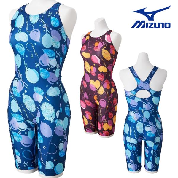 ミズノ MIZUNO フィットネス水着 レディース Stroke ONEオールインワン カップフック パット付き AYA COLLECTION 寺川綾2026年秋冬モデル N2JGD809