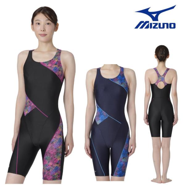 ミズノ MIZUNO 別注オリジナル フィットネス水着 レディース オールインワン パッド付き N2JGDW61