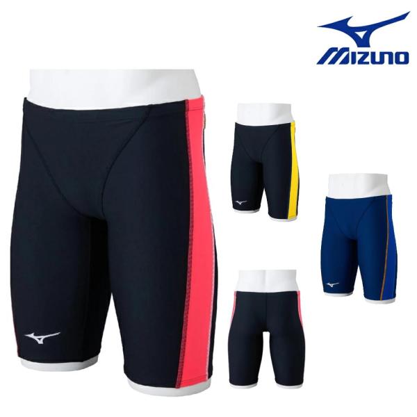 ミズノ MIZUNO 競泳水着 練習用水着 メンズ エクサースーツ ハーフスパッツ EXER SUITS U-Fit 競泳練習水着 2025年春夏モデル N2MBC063