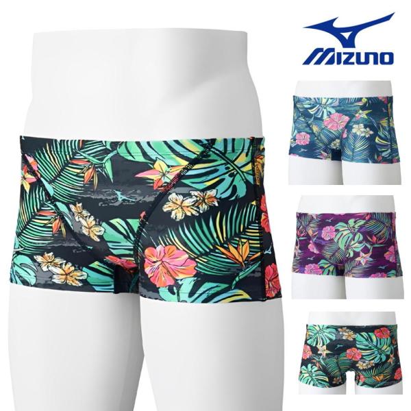 ミズノ MIZUNO 競泳水着 練習用水着 メンズ エクサースーツ ショートスパッツ EXER SUITS U-Fit 競泳練習水着 2025年春夏モデル N2MBC582