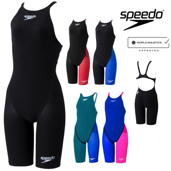 スピード SPEEDO 競泳水着 レディース fina承認 Fastskin Pro3 ファストスキンプロ3 オープンバックニースキン SCW12101F