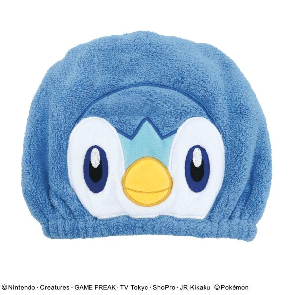 タオルキャップ ヘアーキャップ ポケットモンスター ポッチャマ サンタン マイクロファイバー 吸水タオル 水泳小物 スイミング プール タオル SNT-PM-0012