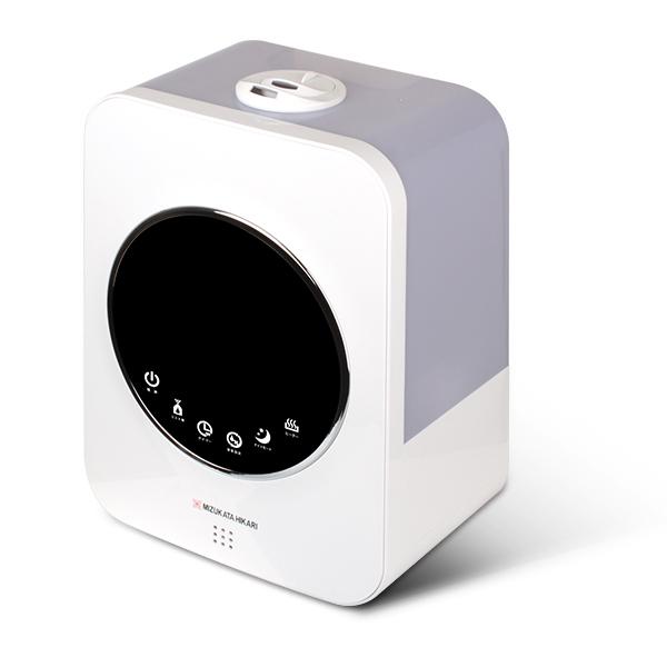 加湿器 超音波式 加熱式 ハイブリッド 4重除菌 卓上 4.5L 二代目