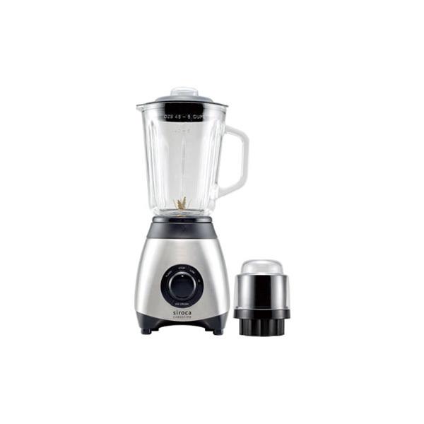 siroca ミル付きミキサー SJM-115[氷も丸ごと砕ける/ガラス製ボトル/容量1500ml] d2ldlup Amazon | siroca ミル付きミキサー SJM-115[氷も丸ごと砕ける