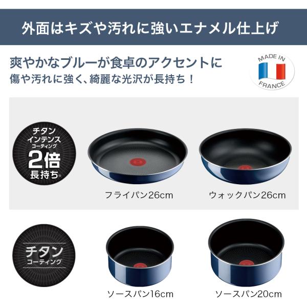 �e�B�t�@�[�� T-fal �� �t���C�p�� 9�_ �Z�b�g ���E������� �W �t �C���W�j�I�E�l�I ���C�����u���[�E�C���e���X �Z�b�g9 �K�X�ΐ�p L43792 ���i�摜3
