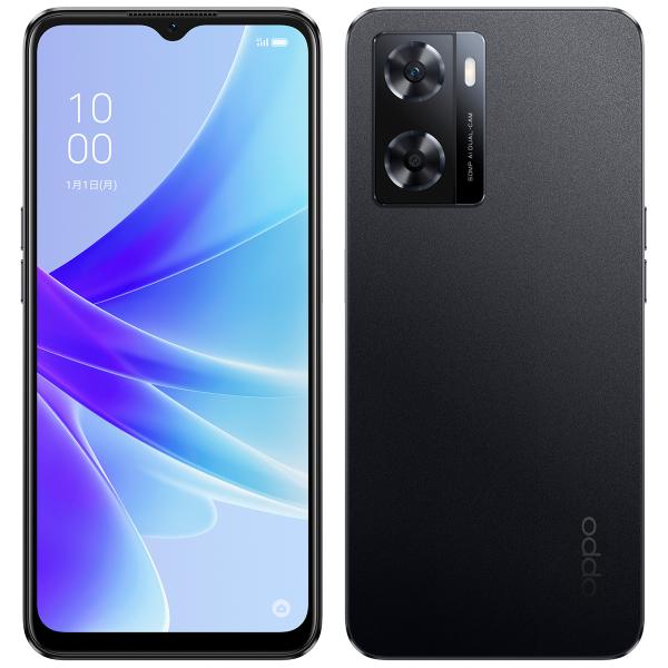 OPPO（オッポ） OPPO A77 ブラック ［SIMフリースマホ］ CPH2385BK