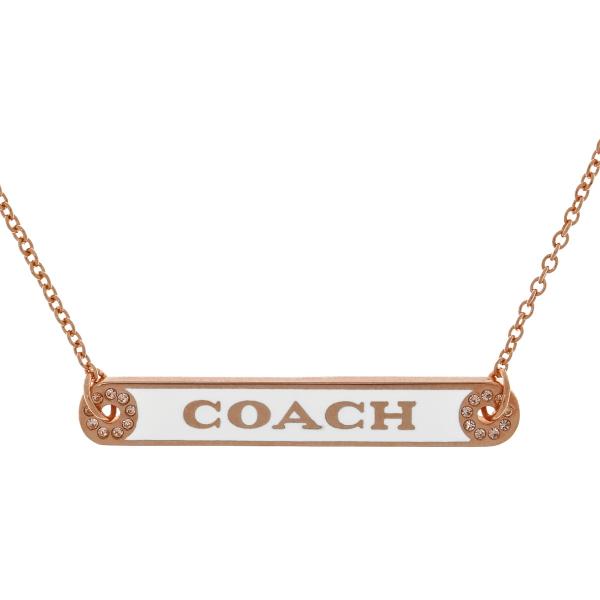 COACH ■レディース ネックレス 真鍮 RSCHK F76470RSCHK