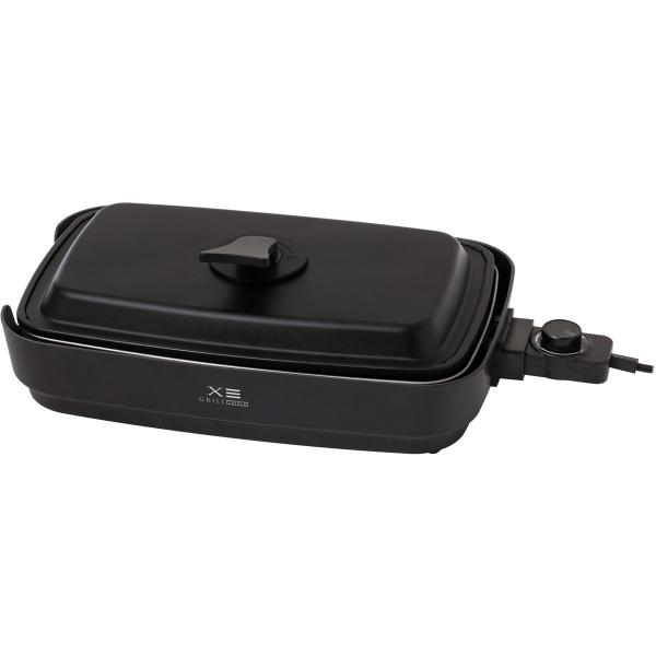 他サイト： 山善 減煙焼肉グリル ホットプレート トリプル 3枚(焼肉/たこ焼き/平面) プレート着脱可能 YHP-TX130-Bの商品画像