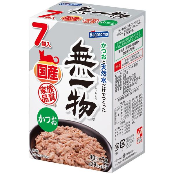 はごろもフーズ 無一物パウチ かつお