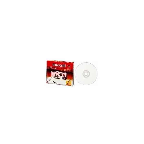 maxell f[^pDVD-RW 4x 4.7GB 15mmPP[X5P DRW47PWC.S1P5SA