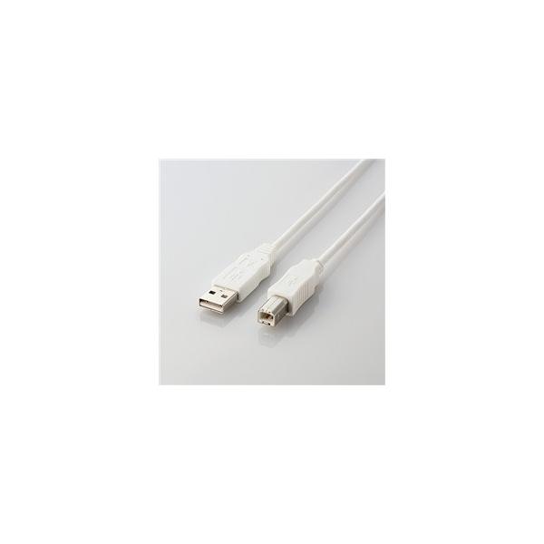 �G���R�� EU RoHS�w�� USB2.0�P�[�u�� 3.0m(�z���C�g) USB2-ECO30WH