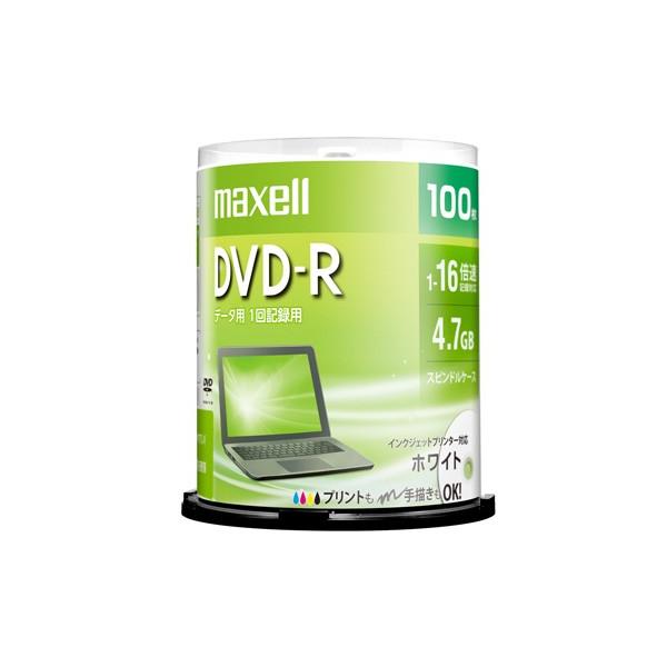 maxell f[^pDVD-R 4.7GB 1-16X v^u 100SP DR47PWE.100SP