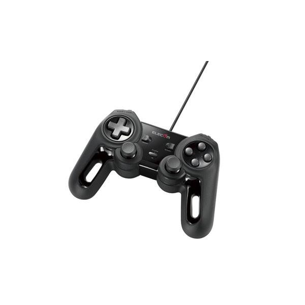 エレコム Usb ゲームパッド 13ボタン Xinput 振動 連射 高耐久 ブラック Jc U4013sbkの価格と最安値 おすすめ通販を激安で