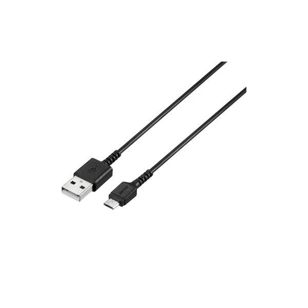 �o�b�t�@���[�i�T�v���C�j USB2.0�P�[�u��(A-microB) �X���� 3m �u���b�N BSMPCMB130BK