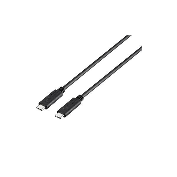 �o�b�t�@���[�i�T�v���C�j USB3.1 Gen2�P�[�u��(C-C) PD(3A) 0.5m �u���b�N BSUCC312P3A05BK