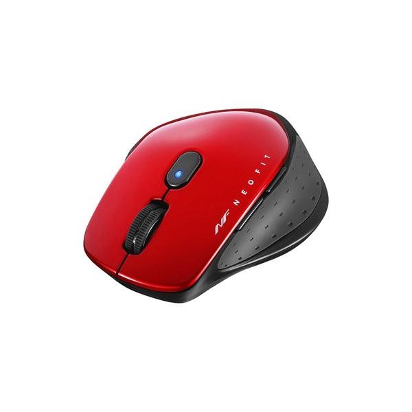 �o�b�t�@���[�i�T�v���C�j ���� BlueLED 5�{�^�� NEOFIT�}�E�X M�T�C�Y ���b�h BSMBW510MRD