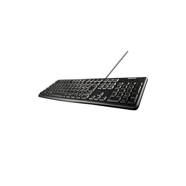 BUFFALO USBڑ LX^_[hL[{[h ubN BSKBU100BKZ