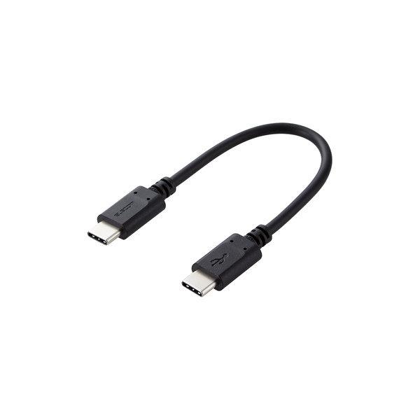 �G���R�� �X�}�z�E�^�u���b�g�pUSB�P�[�u��/C-C/0.1m/�u���b�N MPA-CC01PNBK