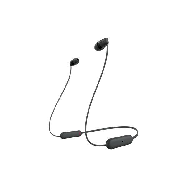 SONY ワイヤレスステレオヘッドセット ブラック WI-C100/B