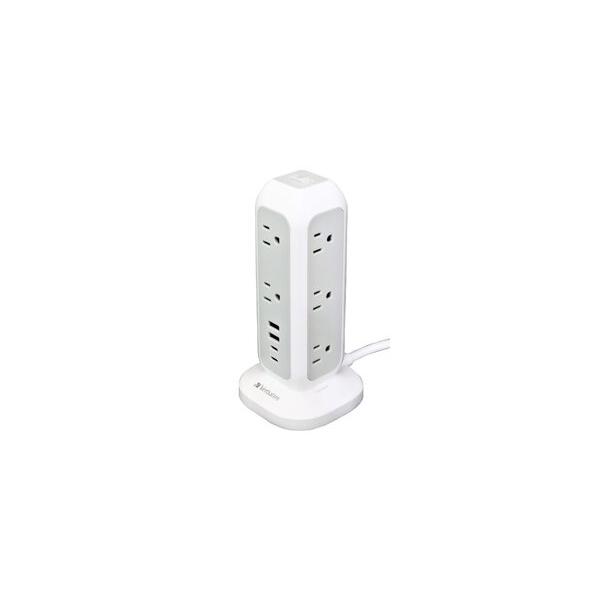 Verbatim タワー型電源タップ 11xAC/4 x USB 32250 : ひかりTV