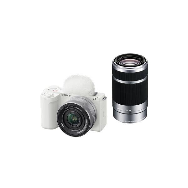 VLOGCAM ZV-E10m2 ダブルズームレンズキット ホワイト ソニー VLOGCAM ZV-E10 II ダブルズームレンズキット ホワイト