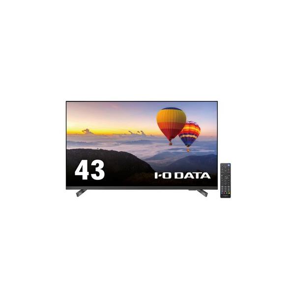 IODATA モニター 43インチ EX-U431DX 4K UHD LCD-U431DX | 3辺フレームレス 43型（可視領域42.5型）4K液晶