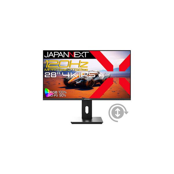 新品購入できます JAPANNEXT ゲーミングディスプレイ 28型/3840×2160/ブラック JN