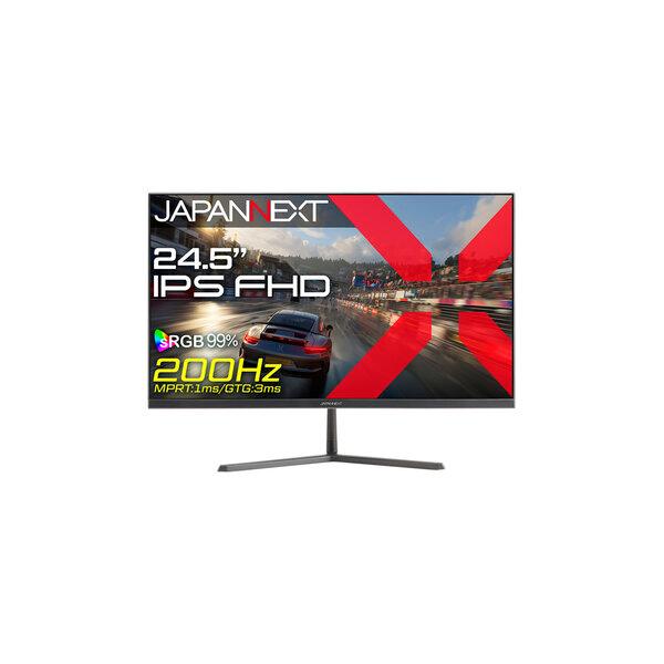 JAPANNEXT ゲーミングディスプレイ 24.5型/1920×1080/ブラック JN