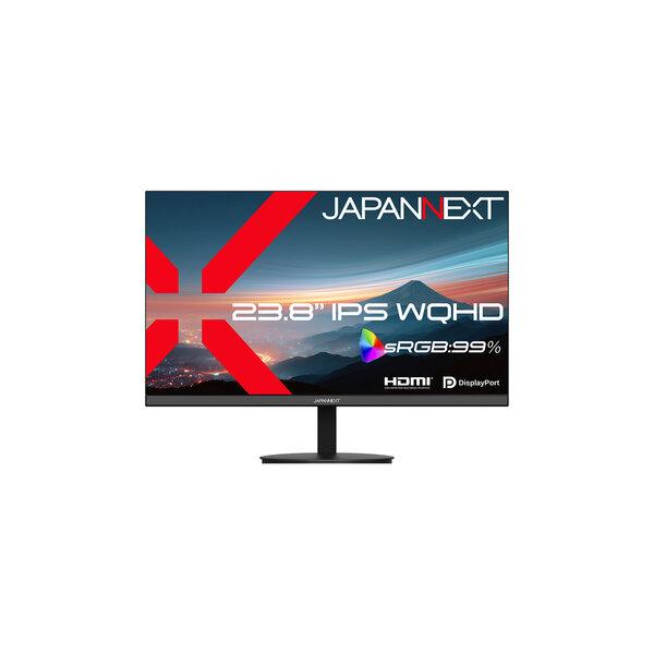 JAPANNEXT 液晶ディスプレイ 23.8型/2560×1440/ブラック JN-IPS238Q