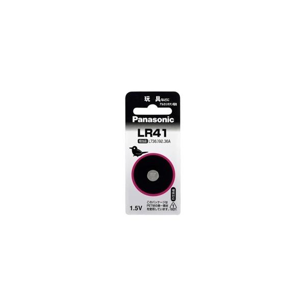 �p�i�\�j�b�N(�Ɠd) �A���J���{�^���d�r LR41 LR41P