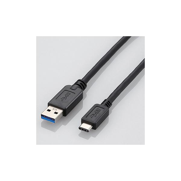 �G���R�� USB3.1�P�[�u��/A-C/�m�[�}��/1m/�u���b�N USB3-AC10BK