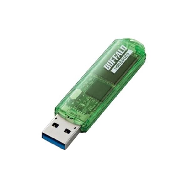 �o�b�t�@���[ USB3.0�Ή� USB�������[ �X�^���_�[�h 32GB �O���[�� RUF3-C32GA-GR