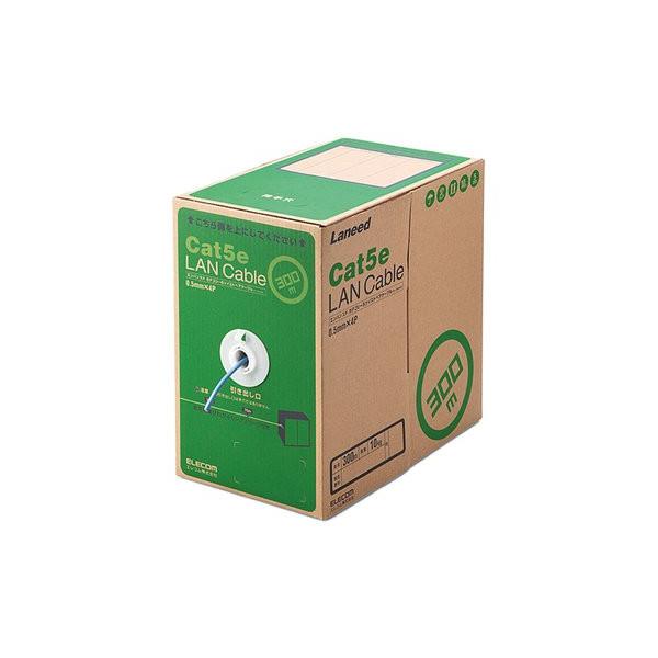 �G���R�� RoHS�Ή�LAN�P�[�u��/CAT5E/300m/�u���[ LD-CT2/BU300/RS