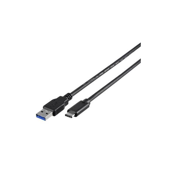 �o�b�t�@���[�i�T�v���C�j USB3.1 Gen1�P�[�u��(A-C) 1m �u���b�N BSUAC31110BK