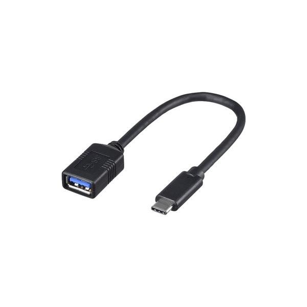 �o�b�t�@���[�i�T�v���C�j USB3.1 Gen1�ϊ��P�[�u��(A���X-C) 0.15m �u���b�N BSUAMC311015BK