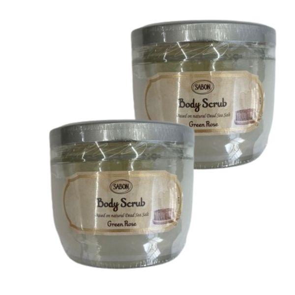 SABON ボディローション&ボディスクラブ Green Rose 2個セット