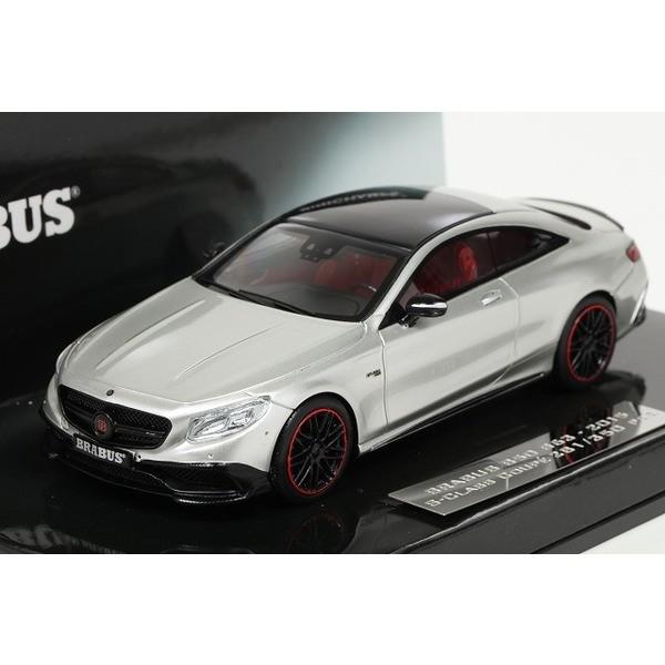 ミニチャンプス】 1/43 ブラバス 850 S63 Sクラス クーペ 2015