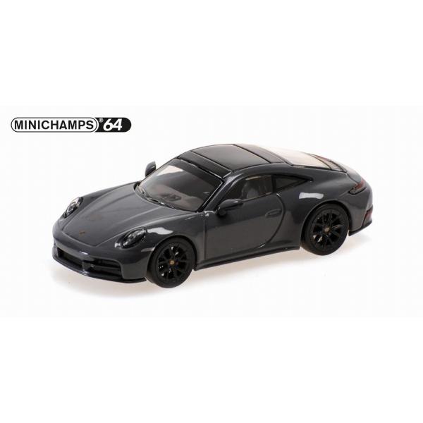 MINICHAMPS 1/64 ポルシェ 911 (992.2) カレラ 2025 グレー