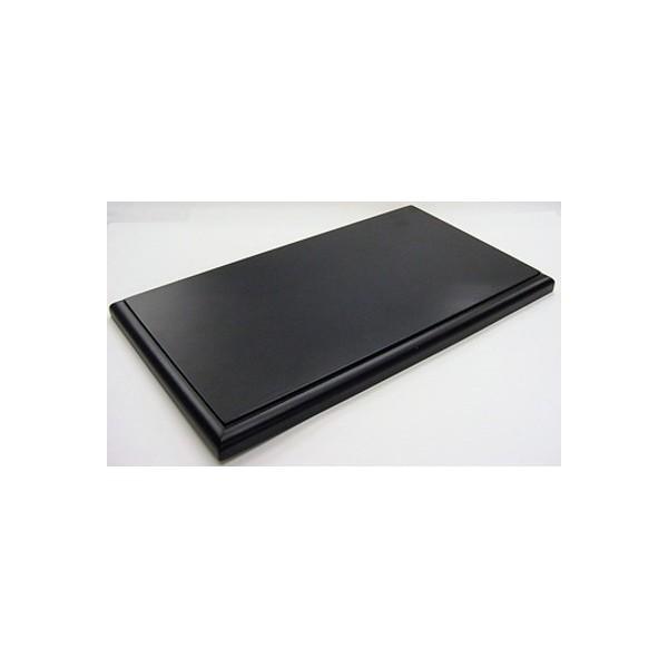 Kyosho】 1/18用 ディスプレイ木製ベース（ブラック） ※お取り寄せと