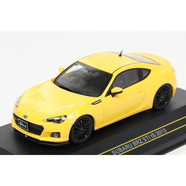 First43】 1/43 スバル BRZ STI tS 2013 イエロー : ヒコセブン