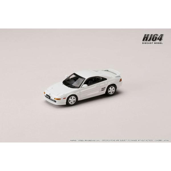 HJ64 1/64 トヨタ MR2 (SW20) GT-S (1993) スーパーホワイトII