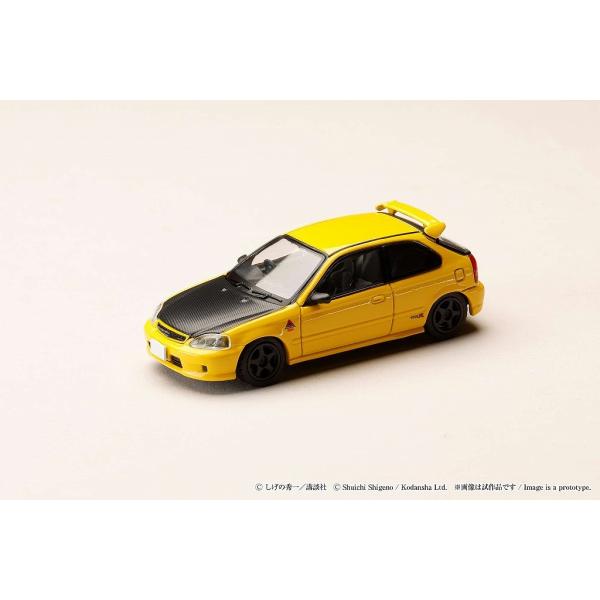 頭文字D ホンダ シビックタイプR 1/64 HobbyJapan 1/64 Honda CIVIC (EK9) 東堂塾 / 頭文字D 舘 智幸 VS 藤原