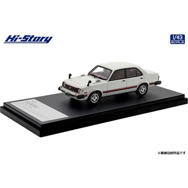 ミニカー Hi-Story 1/43 ISUZU GEMINI Sedan ZZ/T Hi-Story 1/43 ISUZU GEMINI Sedan ZZ/T (1981) ホワイト