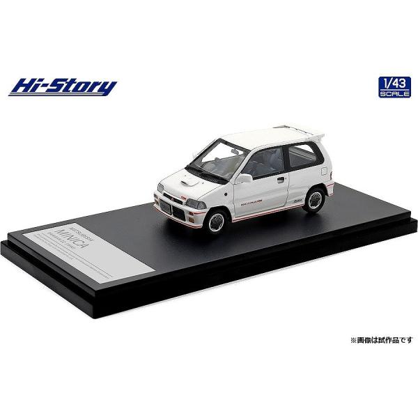 Hi-Story 1/43 MITSUBISHI MINICA DANGAN ZZ (1990) ソフィアホワイト