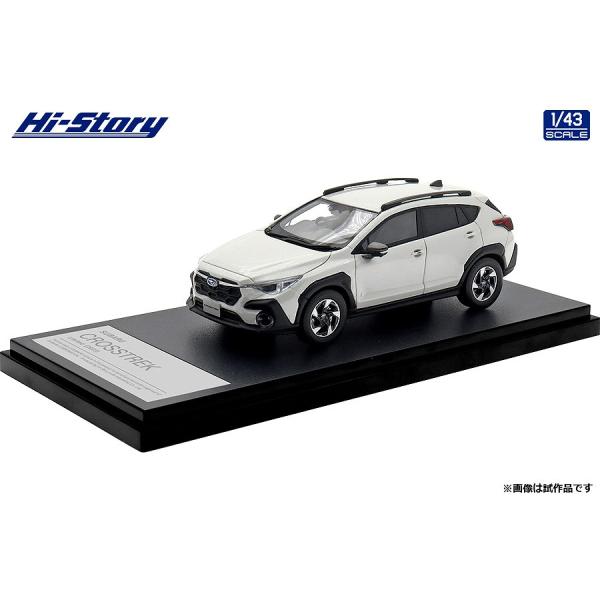 Hi-Story 1/43 SUBARU CROSSTREK Limited (2023) クリスタルホワイト